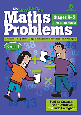 No Nonsense Maths Problems - Book 1: Stages 4-5 Cover