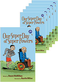 Our Super Day of Super Powers: Title Set