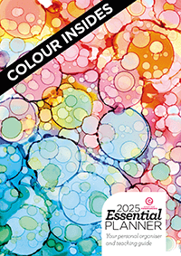 The Essential Planner 2025 - Bubbles - Colour insides